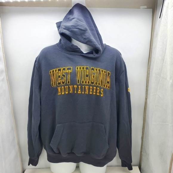 Stadium West Virginia Mountaineers NCAA Hoodie Sweatshirt Men Size Large - Picture 3 of 11